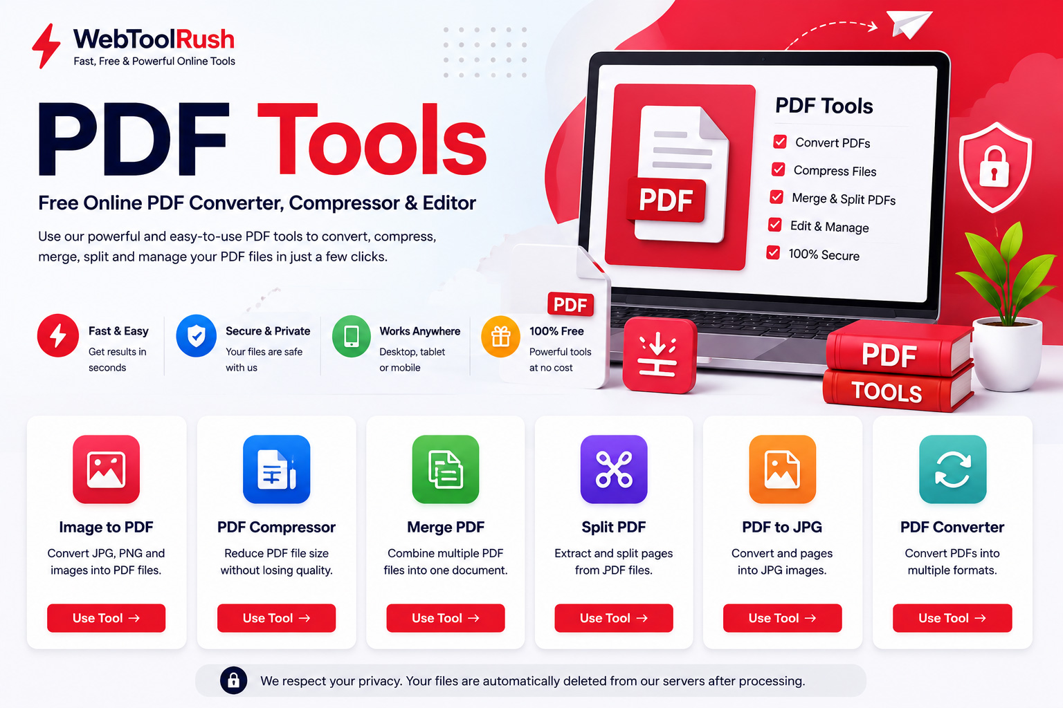PDF Tools WebToolRush