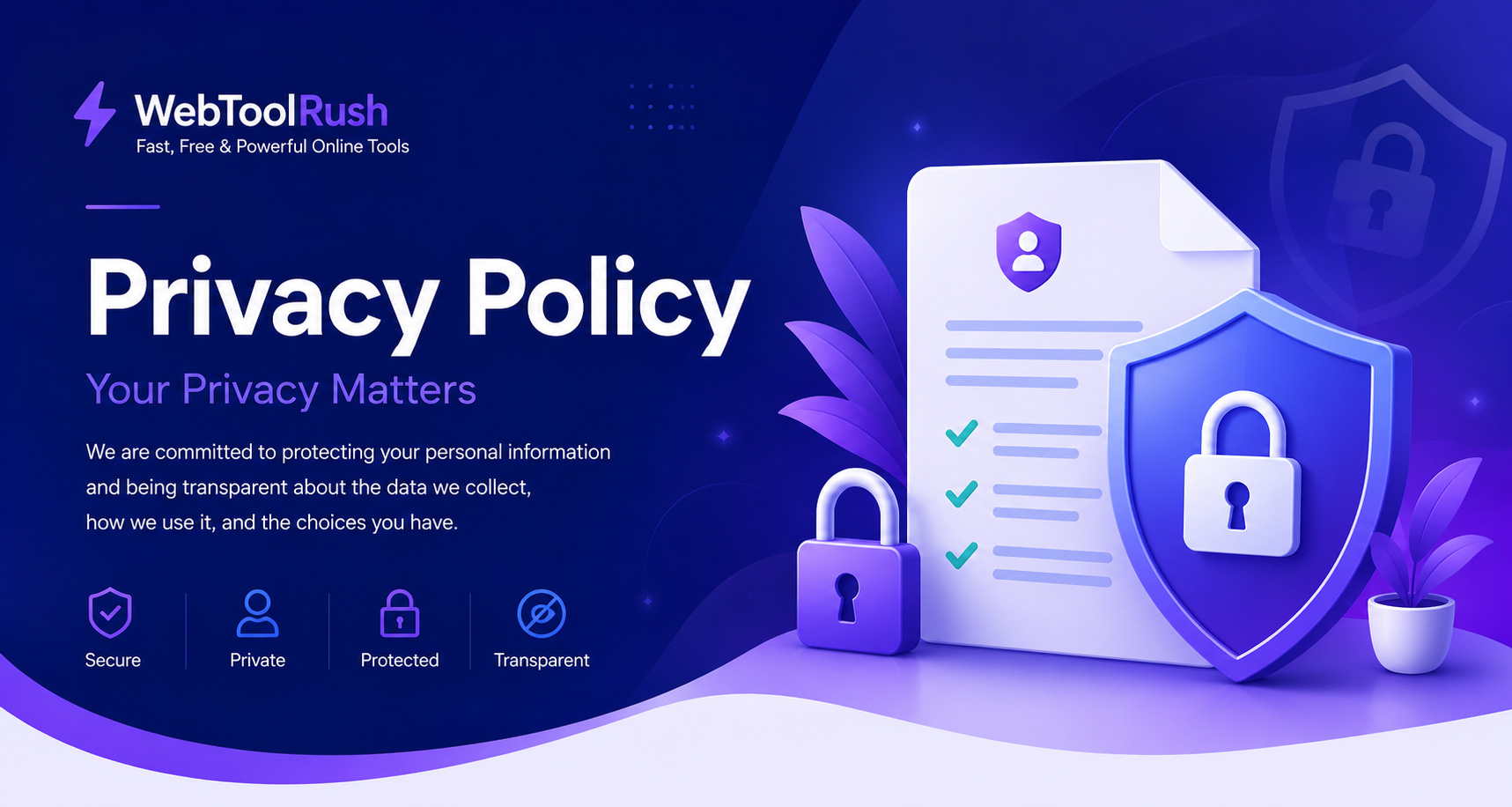 Privacy Policy WebToolRush